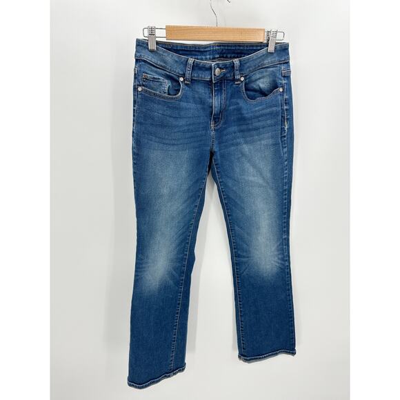 Roebuck & Co. Medium Wash Bootcut Denim Jeans Mid Rise Womens Size 8 - Picture 1 of 7